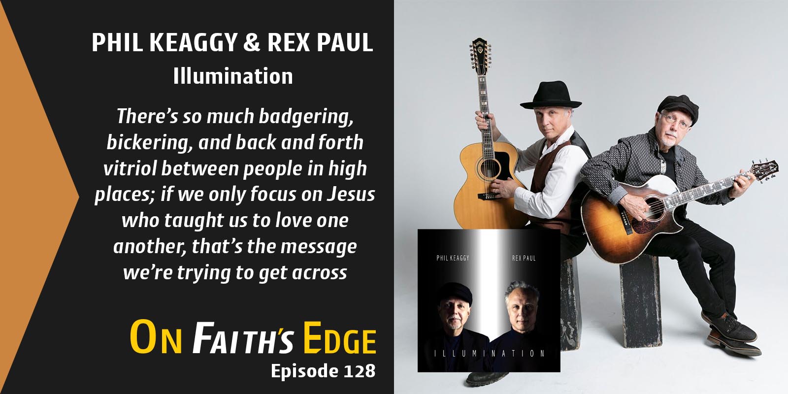 Christian Rock Legends – Phil Keaggy and Rex Paul | Illumination